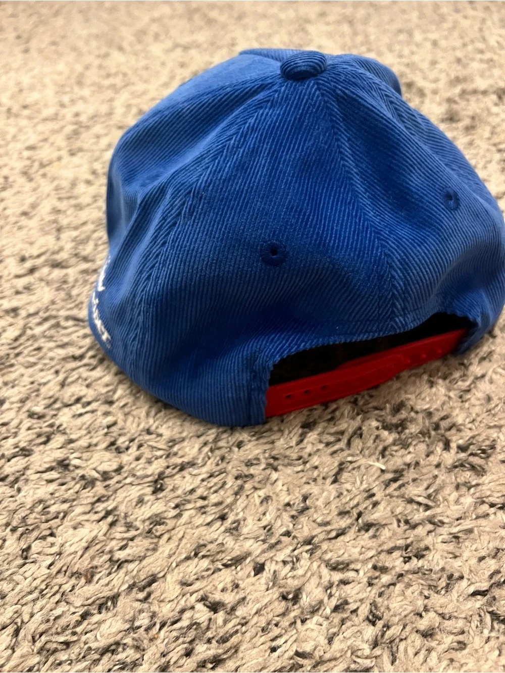 Chicago Cubs Blue Corduroy Retro-style Baseball Hat